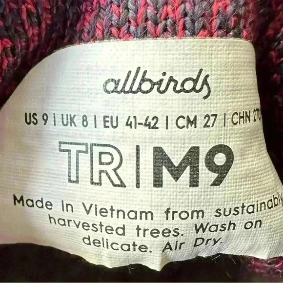 Allbirds men’s tree runners limited edition color olympusnavy size 9 - Picture 5 of 5